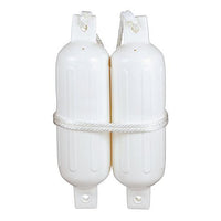 SEACHOICE 79251 TWIN EYE FENDER KIT WHITE 5.5IN X 20IN