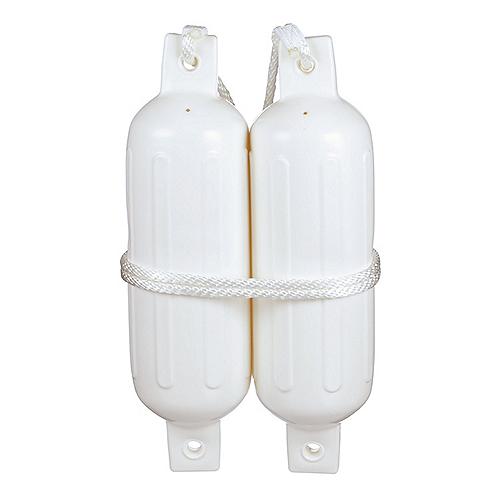 SEACHOICE 79251 TWIN EYE FENDER KIT WHITE 5.5IN X 20IN