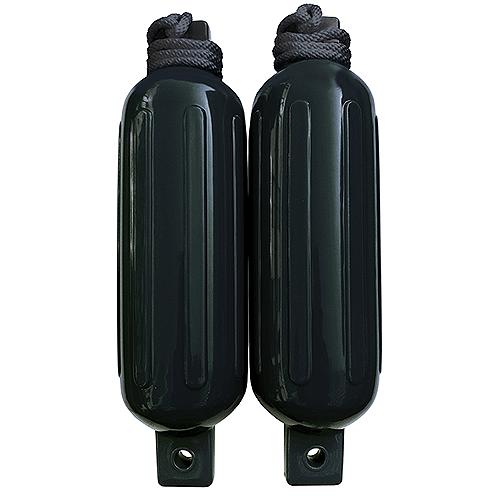 SEACHOICE 79261 TWIN EYE FENDER KIT BLACK 5.5IN X 20IN