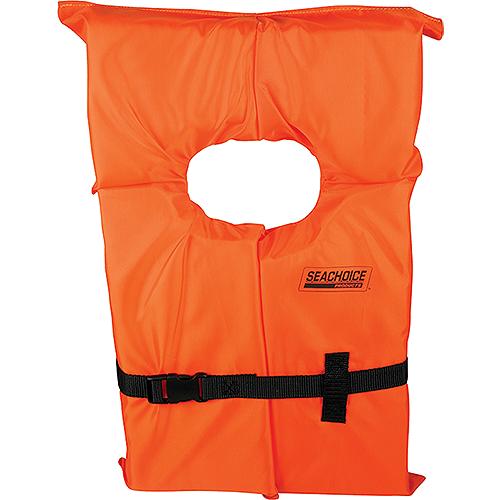 SEACHOICE 85520 LIFE VEST ADULT-ORANGE