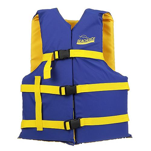 SEACHOICE 86220 BLUE/YELLOW UNIVERSAL VEST 30-52"