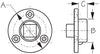 SEA DOG 520041-1 GARBOARD PLUG 1/2IN NPT