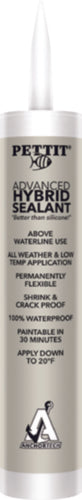 PETTIT 6015C WHITE HYBRID SEALANT