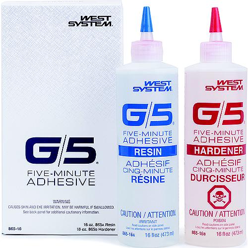 WEST SYSTEM 865-4 G/5 FIVE MINUTE ADHESIVE