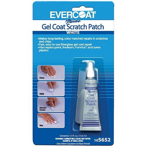 FIBERGLASS EVERCOAT 105652 Gel Coat Scratch Patch White