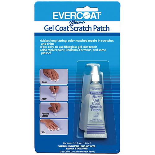 FIBERGLASS EVERCOAT 105653 Gel Coat Scratch Patch Buff White .5oz