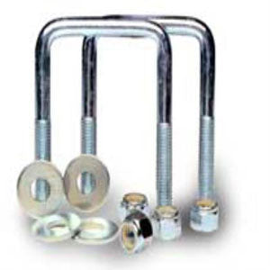 TIEDOWN 86204 1/2 x 2-1/8 x 4 U BOLTS w/NUTS