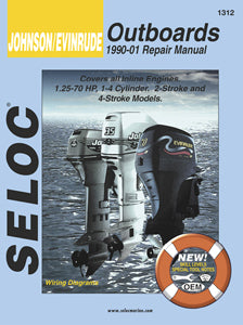 Seloc 1312  Johnson/Evinrude 1990-01