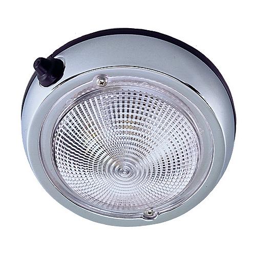 PERKO 0300DP1CHR CHROME PLATED DOME LIGHT