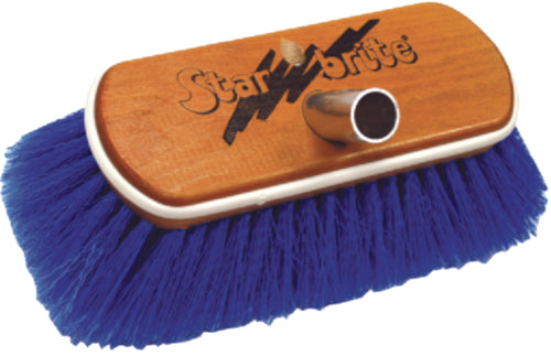 STARBRITE 40171 MEDIUM 8IN DECK BRUSH-BLUE