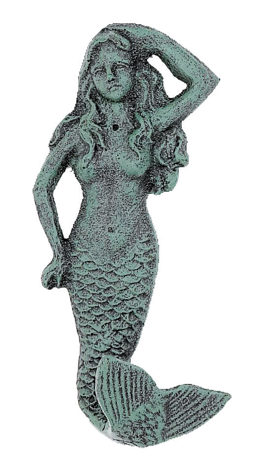A-605 DARK VERDIGRIS MERMAID HOOK