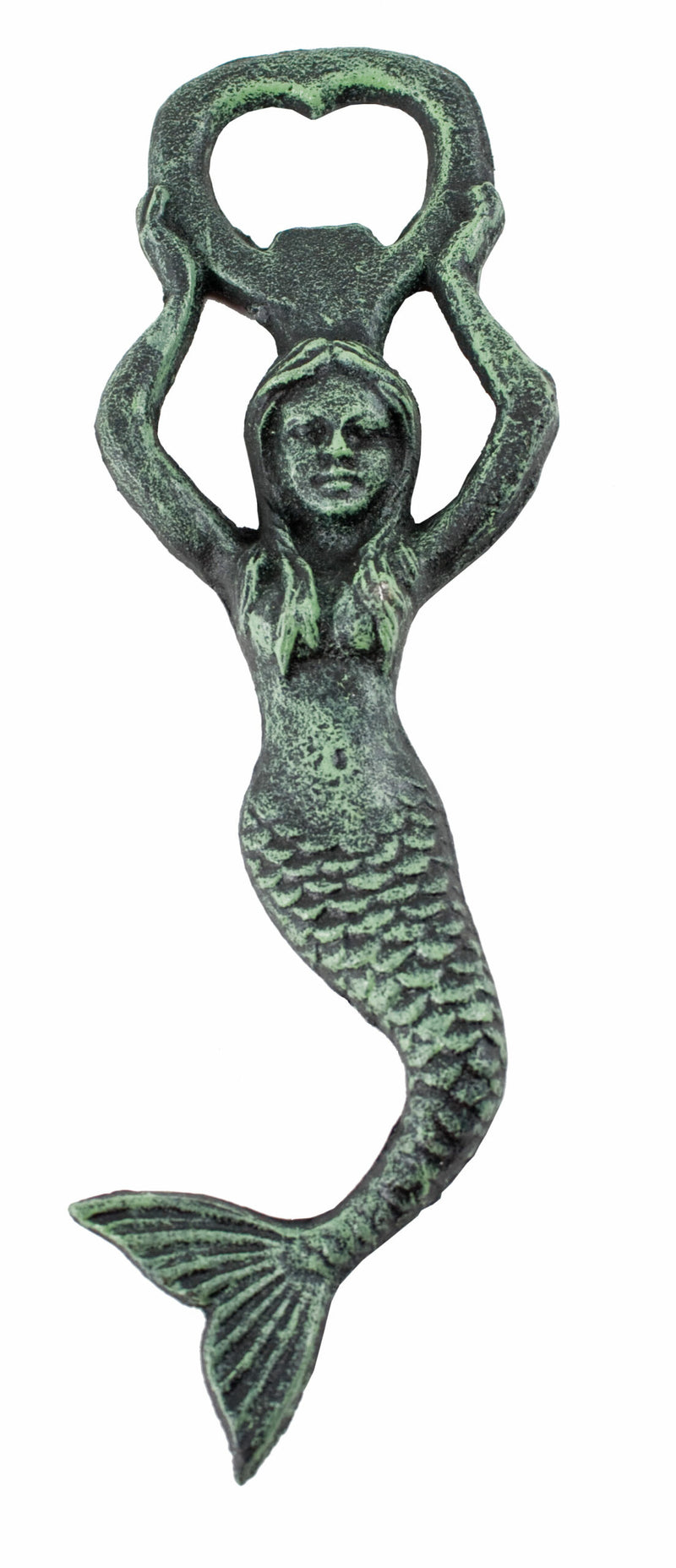 A-725 VERDIGRIS MERMAID BOTTLE OPENER