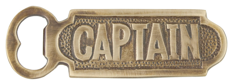 BB-1076 BRASS CAPTIAN BOTTLE OPENER