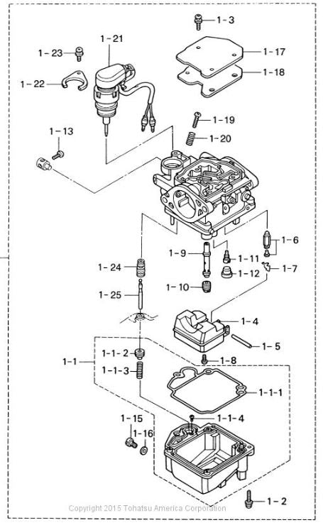 TOHATSU 3R3-03311-1 RUBBER BOOT