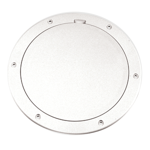 BECKSON DP61-W 6IN WHITE PRY-OUT DECK PLATE