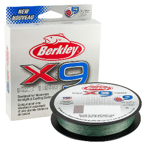 BERKLEY 1486812 X9 BRAID LOW-VIS GREEN