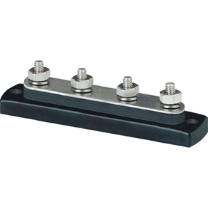 BLUE SEA 2305 MINIBUS 100 AMP COMMON BUSBAR 4 X 10-32 STUD TERMINAL