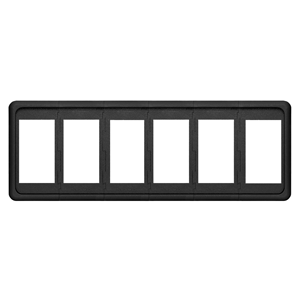 BLUE SEA 8260 6 POSITION MOUNTING PANEL