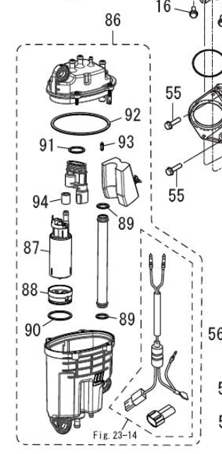 TOHATSU 3SS-03235-0 O-RING