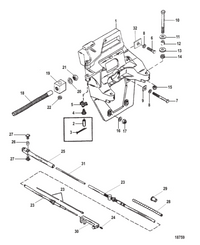 MERCURY 12-32834 WASHER FIBER
