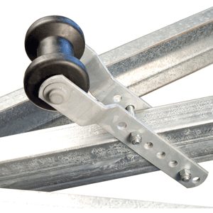 CE SMITH 32005G 4" ADJ KEEL ROLLER