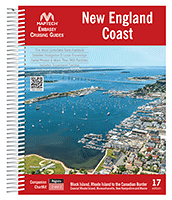 MAPTECH CGNEC-17 EMBASSY CRUISING GUIDE NEW ENGLAND COAST 17TH EDITION