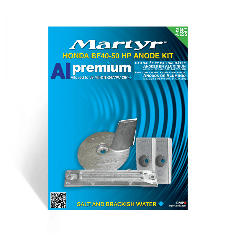 MARTYR CMHBF4050KITA HONDA ANODE KIT 40-50 HP ALUM