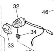 TOHATSU 398-76080-1 NEUTRAL SWITCH ASSY