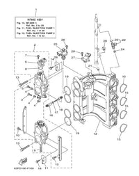YAMAHA 63P-1312A-02-00 IAC CONTROL VALVE