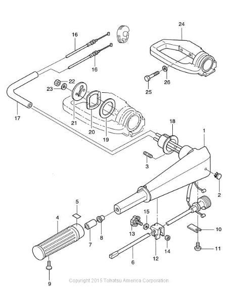 TOHATSU 3B2-63035-1 FRICTION PIECE