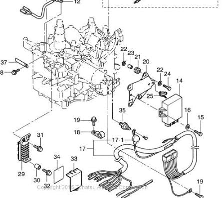 TOHATSU 3AC-06920-0 RUBBER MOUNT