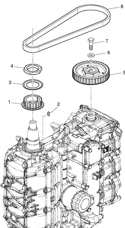 TOHATSU 3KY-10045-0 TIMING BELT