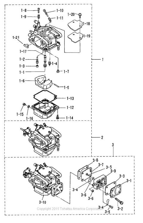 TOHTSU 3C8-04018-0 FUEL PUMP GASKET