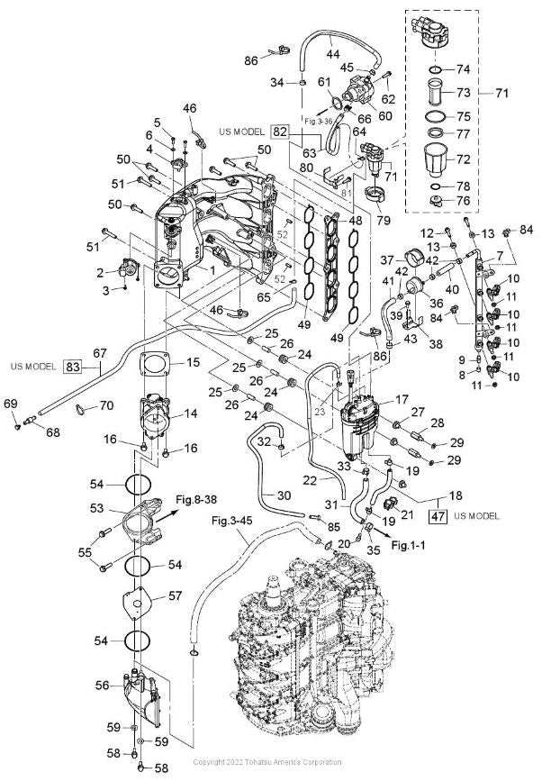 TOHATSU 3SS-10104-0 GASKET