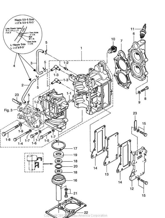 TOHATSU 3B2-01005-2 HEAD GASKET