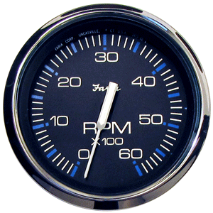 FARIA 33710 CHESAPEAKE BLACK TACH 6000RPM