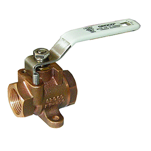 GROCO FV-375 VALVE W/HANDLE