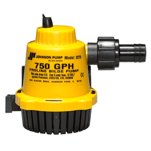 JOHNSN 22702 750GPH SPX BILGE PUMP