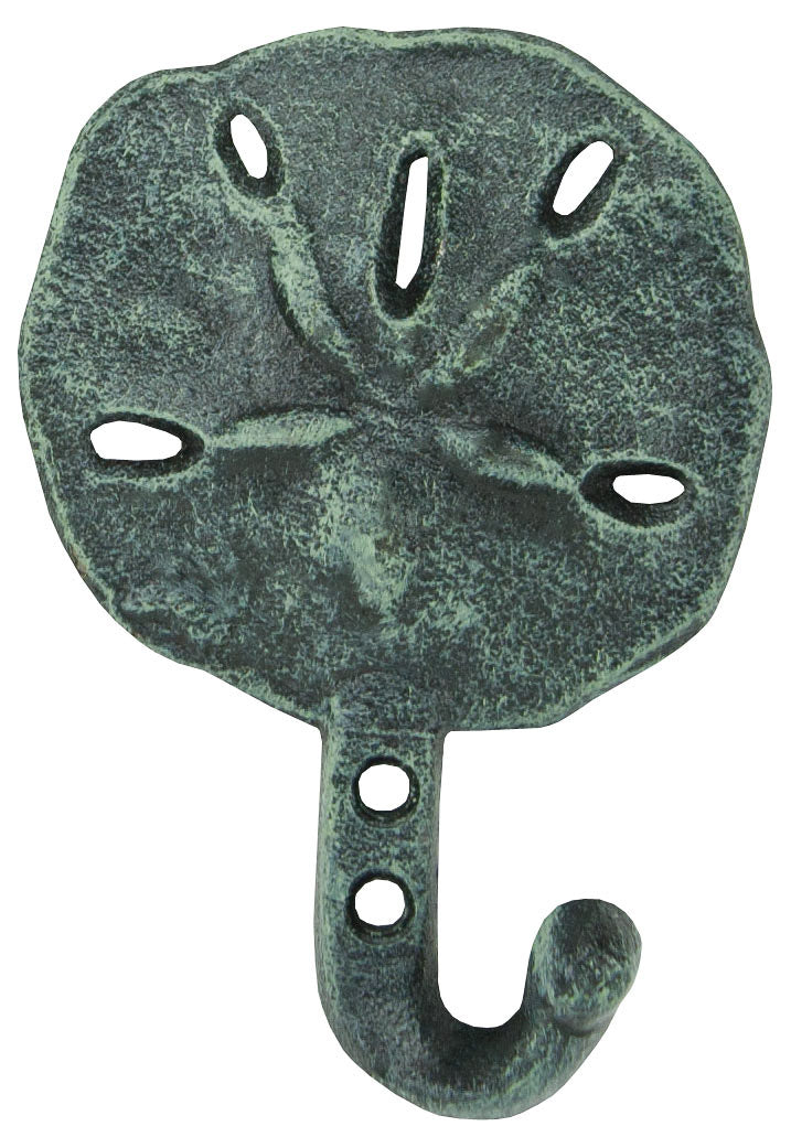 MA-108 VERDIGRIS SAND DOLLAR HOOK