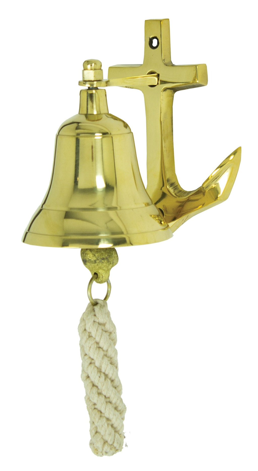 MN-127 BRASS ANCHOR BELL – BoatsnMotors