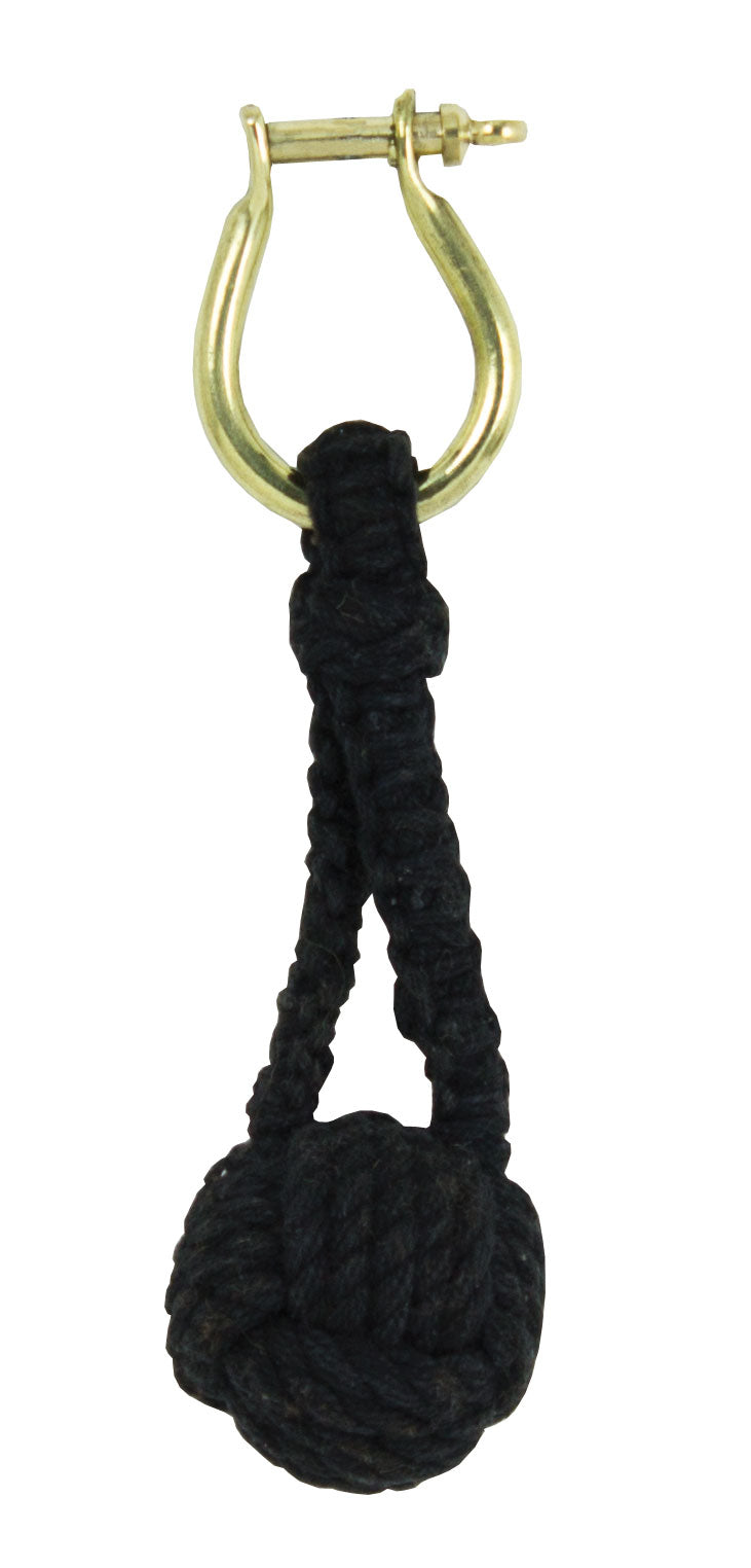 MX-159 BLACK MONKEY FIST KEY CHAIN