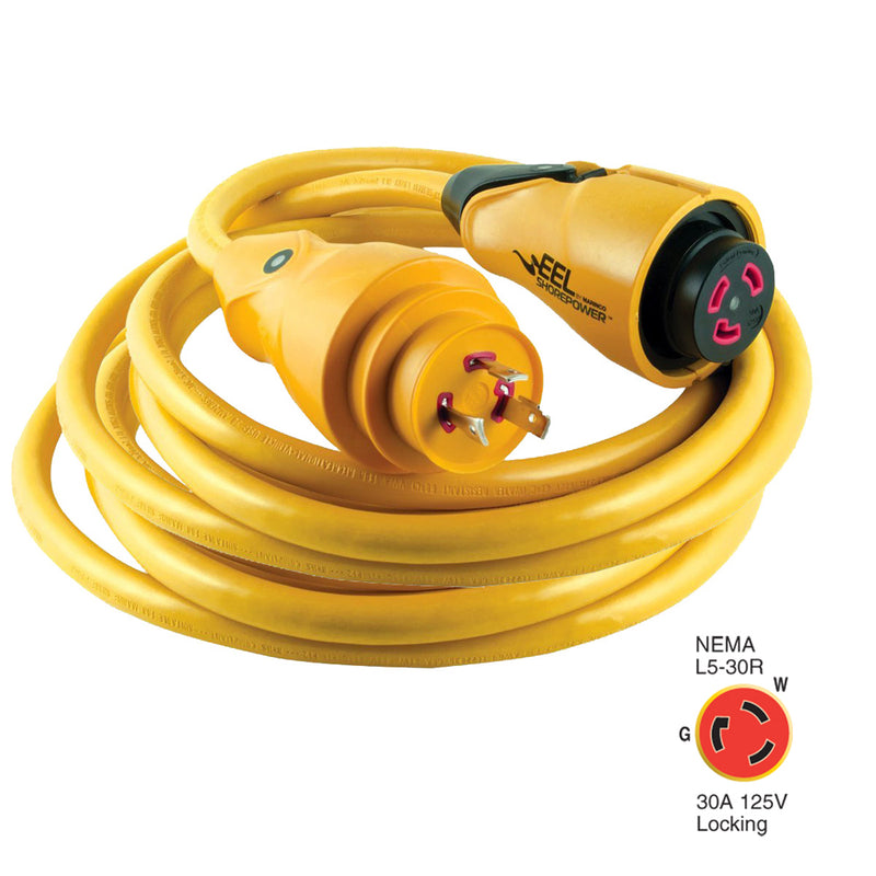 MARINCO CS30-50 EEL CORD SET 30A 125V 50 FT