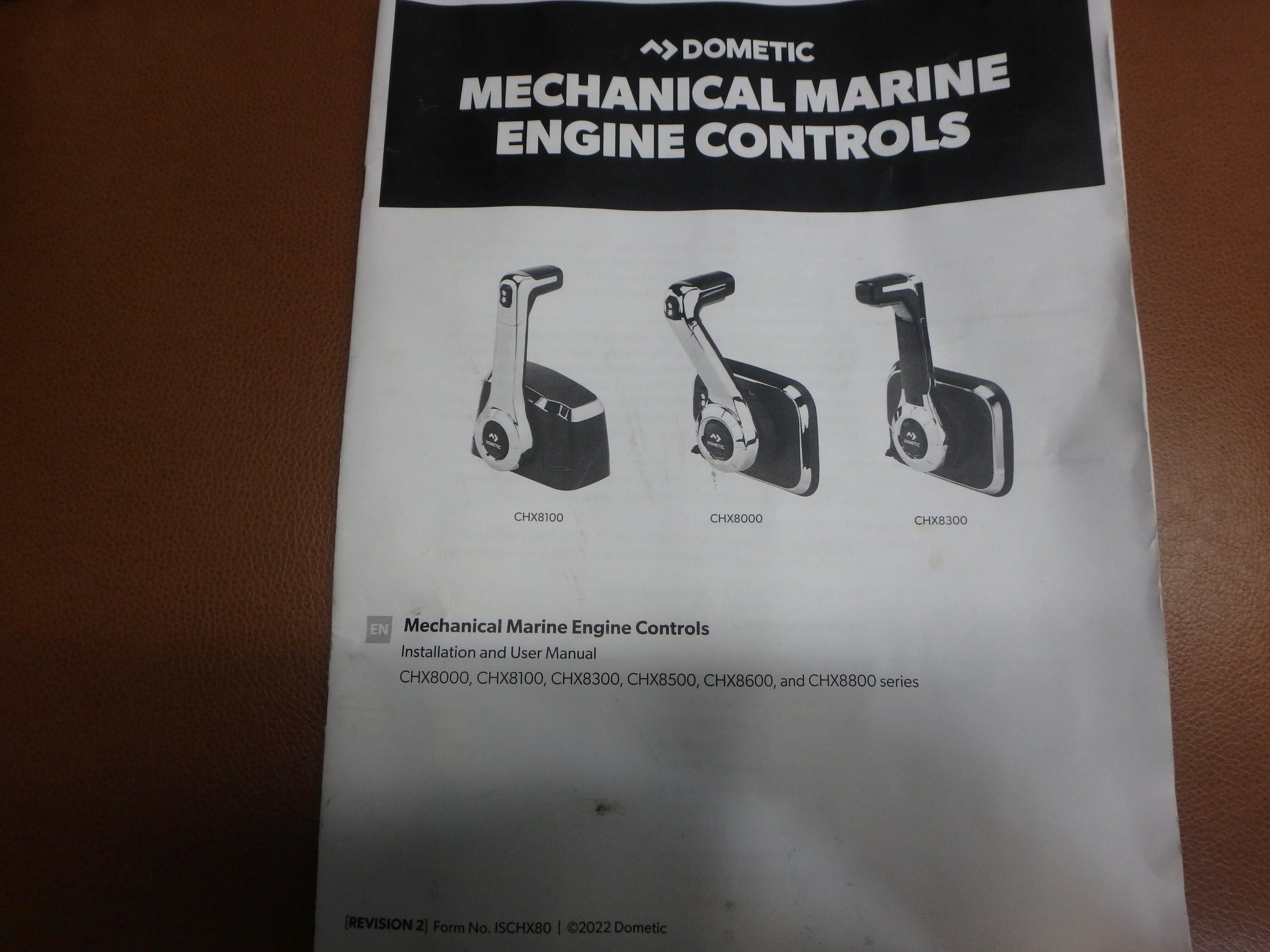 Seastar CH8051P Xtreme Series Single Lever Dual Function Control, Side Mount w/Engine Cut Off Switch, Trim Switch