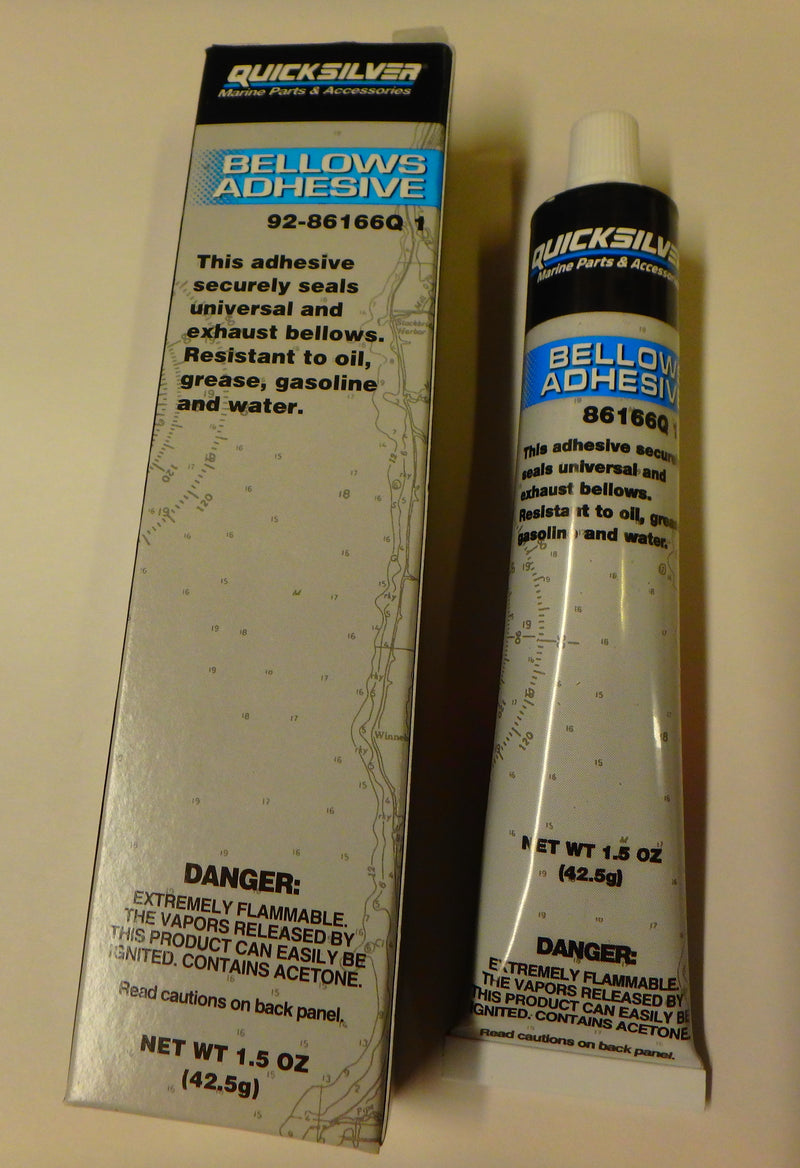 QUICKSILVER 92-86166Q1 BELLOWS ADHESIVE