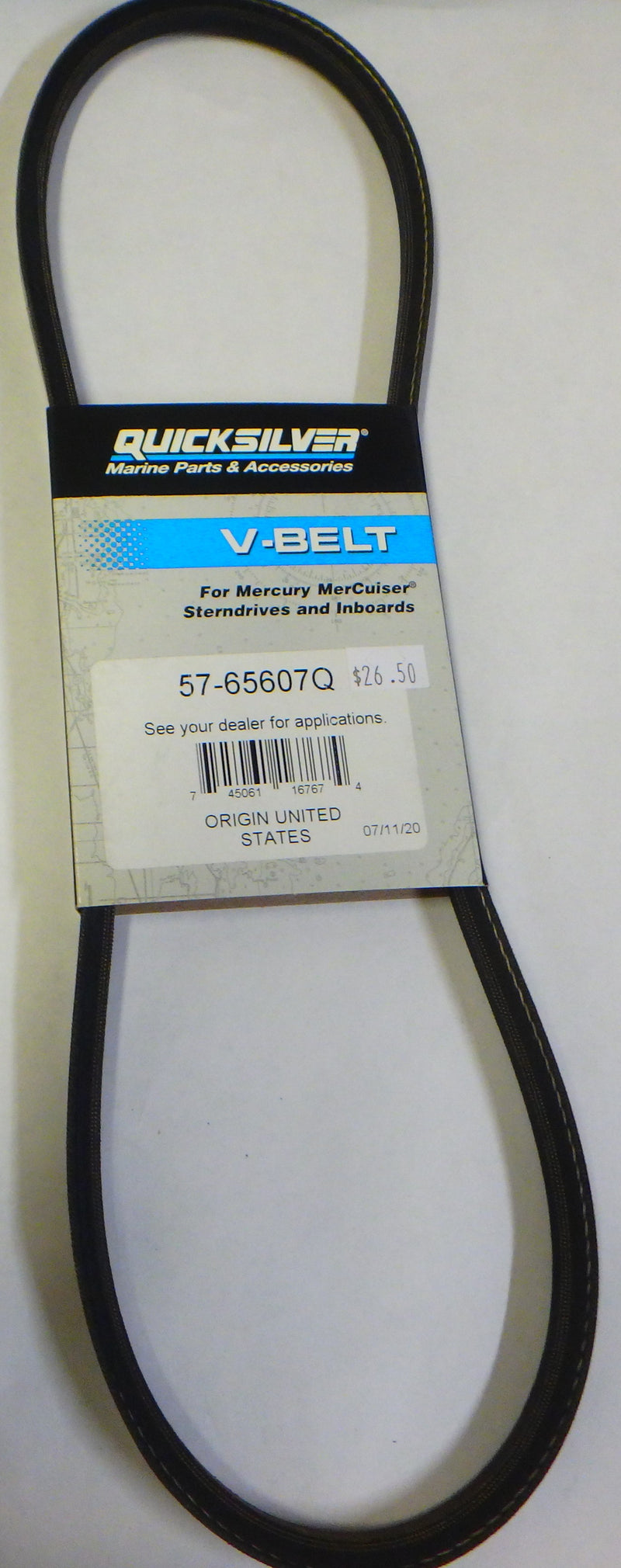 QUICKSILVER 57-65607Q V BELT