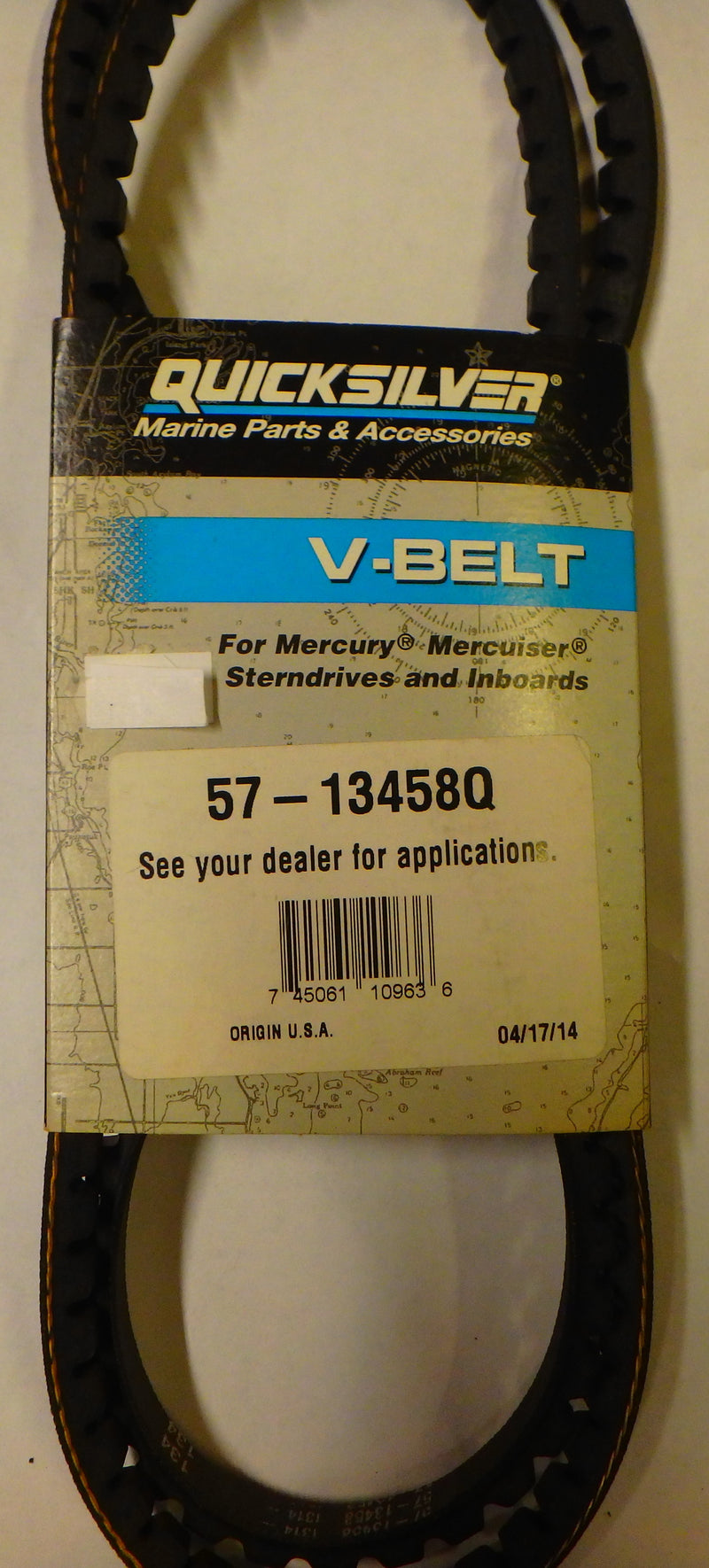 QUICKSILVER 57-13458Q V BELT