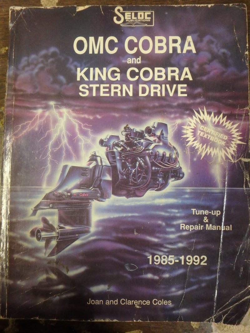 1985-1992 OMC COBRA SERVICE MANUAL (USED)