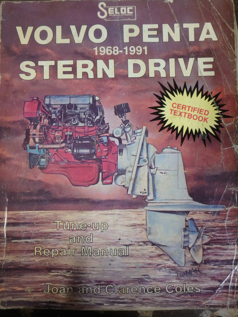 SELOC 1968-1991 VOLVO STERN DRIVE SERVICE MANUAL (USED)