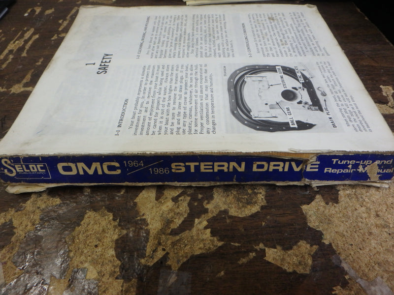 1964-1986 OMC STERNDRIVE MANUAL (USED)