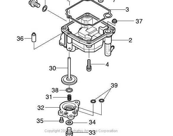 TOHATSU 3BJ-03315-0 PLUNGER